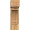 Ekena Millwork Imperial Block Rough Sawn Bracket w/ Offset Brace, Western Red Cedar, 8"W x 20"D x 28"H BKT0806X20X28IMP05RWR - alternate 4